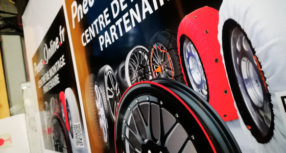 Stickers grand format pneus-online